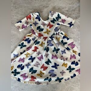 Butterfly skater dress